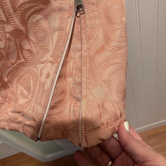 Scott Peach Embossed Snowboard Snow Pants Womens Medium - Picture 7 of 9